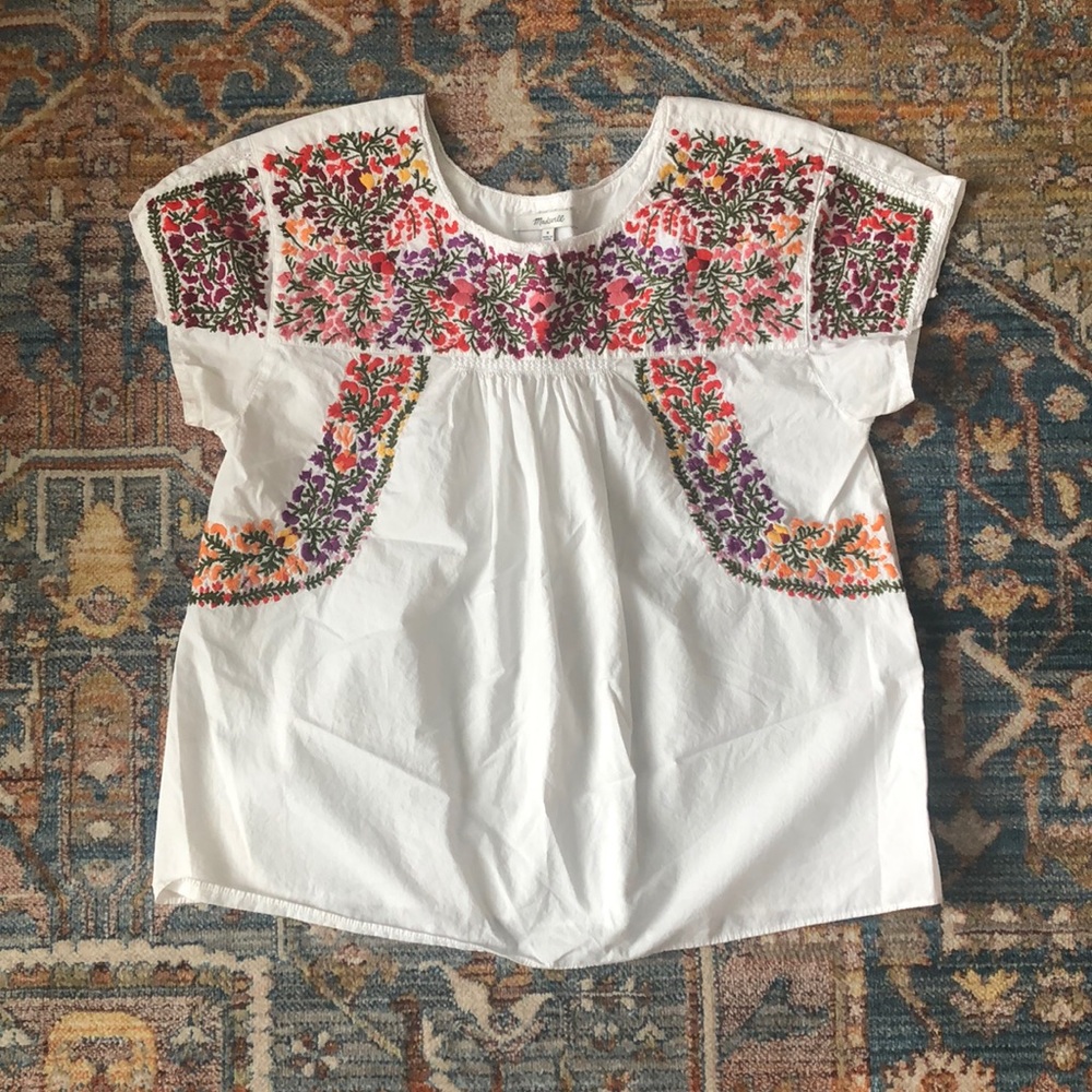Madewell // yoke top